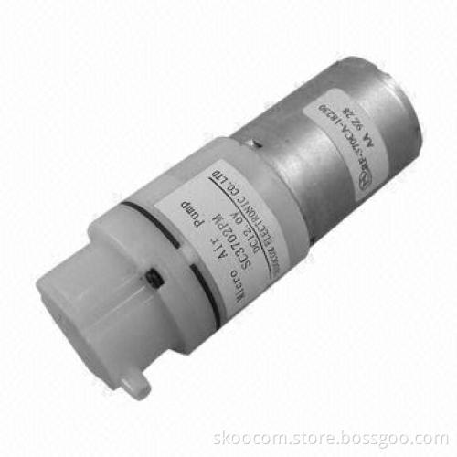 Air Pump for Blood Pressure Meter, 6.0, 12.0 and 24.0V DC Rated Voltage